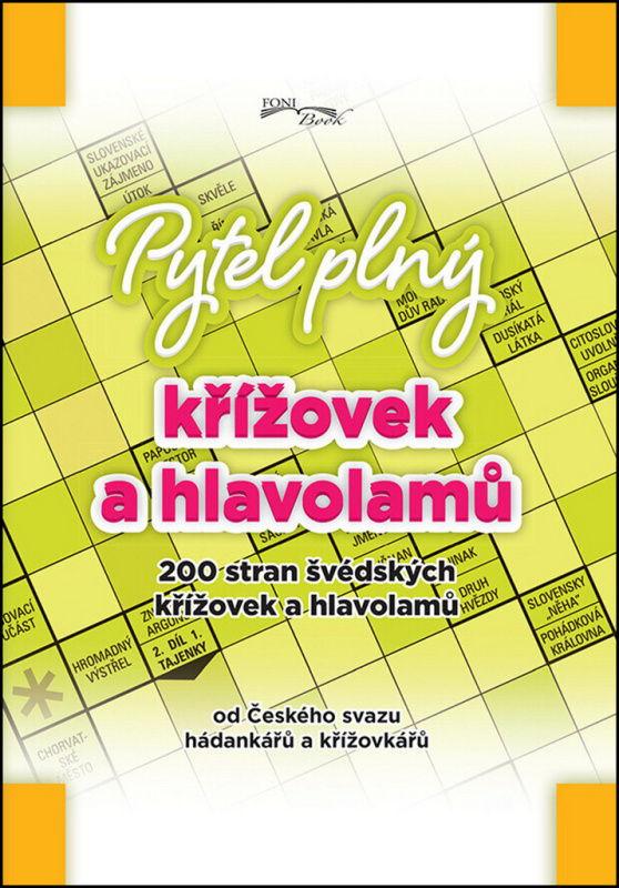 Pytel plný křížovek a hlavolamů (200 stran švédských křížovek a hlavolamů) - kniha z kategorie Švédské křížovky pro dospělé