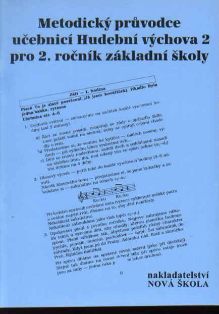 Metodika Hudební výchova 2 (2-57) NOVÁ ŠKOLA, s.r.o