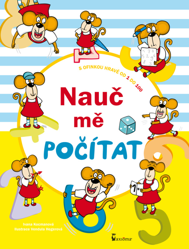 Nauč mě počítat (S Ofinkou hravě od 1 do 100) - Ivana Kocmanová, Vendula Hegerová - kniha z kategorie Hádanky a říkanky