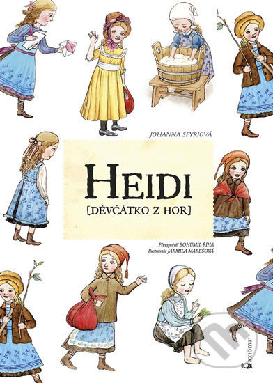 Heidi děvčátko z hor - Johanna Spyri - kniha z kategorie Beletrie pro děti