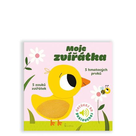 Moje zvířátka - Dotykové a zvukové leporelo