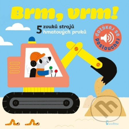 Brm, vrm - Dotykové a zvukové leporelo