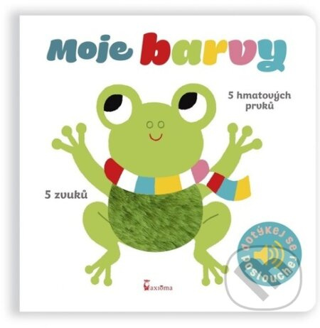 Moje barvy - Dotykové a zvukové leporelo