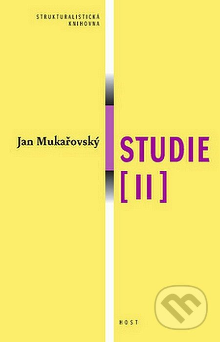 Studie II. (Strukturalistická knihovna, sv. 5) - Jan Mukařovský - kniha z kategorie Životopisy