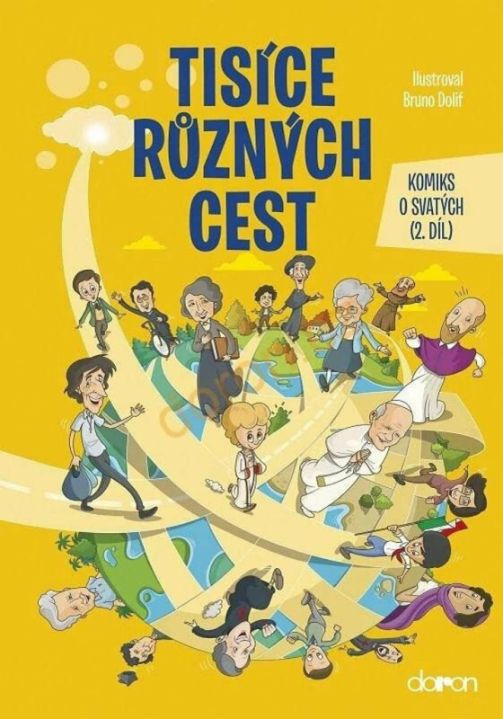 Tisíce různých cest - Komiks o svatých 2. díl - kol.