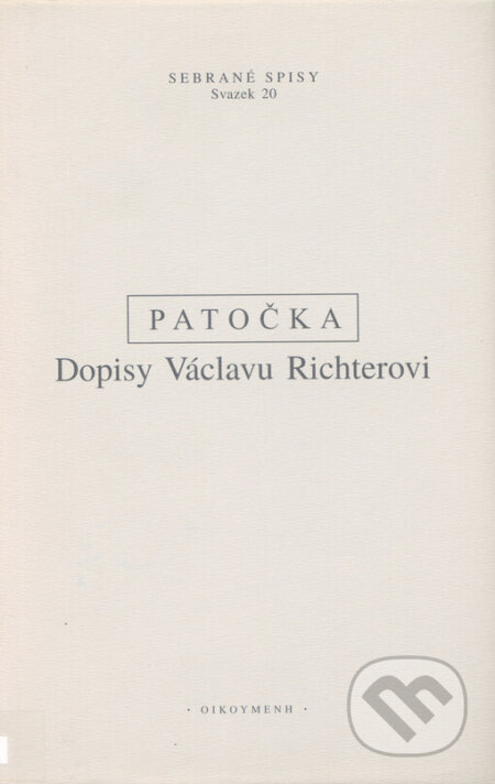 Dopisy Václavu Richterovi (Soubor korespondence z pozůstalosti) - kniha z kategorie Filozofie