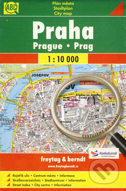 Praha 1:10 000 (Plán mesta)