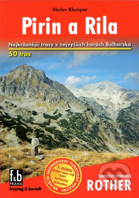 WF 51 Pirin a Rila - Rother - Václav Klumpar - kniha z kategorie Průvodci Evropou