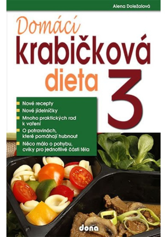 Domácí krabičková dieta 3 Nakladatelství Dona s.r.o.