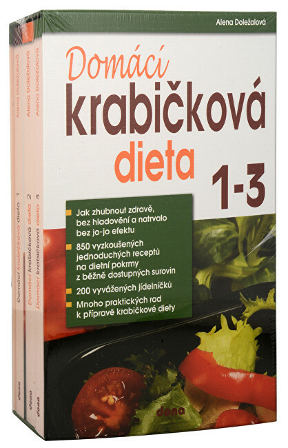 Domácí krabičková dieta 1 - 3 - BOX Nakladatelství Dona s.r.o.