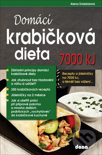 Domácí krabičková dieta 7000 kJ, a téměř bez vážení - Alena Doležalová