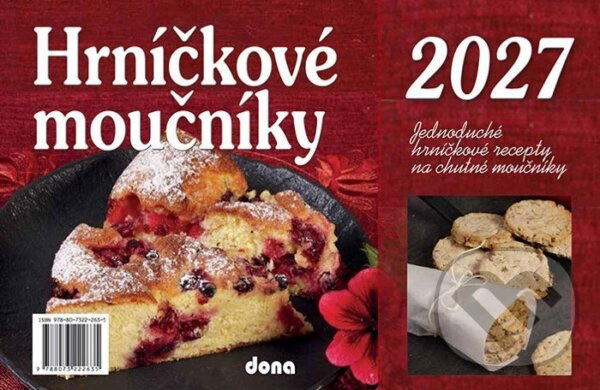Kalendář 2027 Hrníčkové moučníky - stolní,Kalendář 2027 Hrníčkové moučníky - stolní