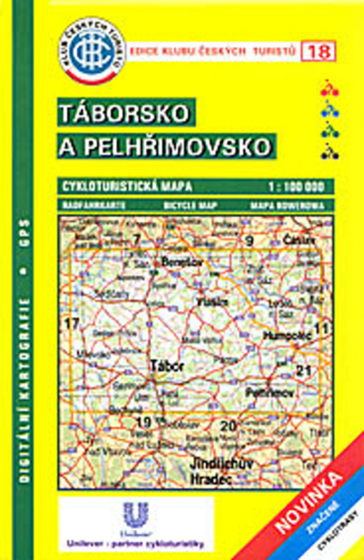 KČTC 18 Táborsko a Pelhřimovsko 1:100 000