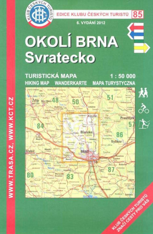 KČT 85 Okolí Brna Svratecko