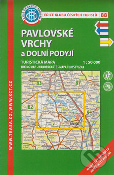 Pavlovské vrchy a Dolní Podyjí 1:50 000 (Turistická mapa) - kniha z kategorie Mapy