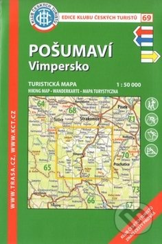 Pošumaví - Vimpersko 1:50 000 (Turistická mapa) - kniha z kategorie Mapy