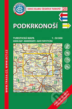 Podkrkonoší 1:50 000 (Turistická mapa) - kniha z kategorie Mapy a cestování