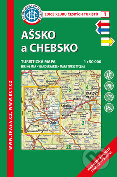 Ašsko a Chebsko 1:50 000 (Turistická mapa) - kniha z kategorie Mapy