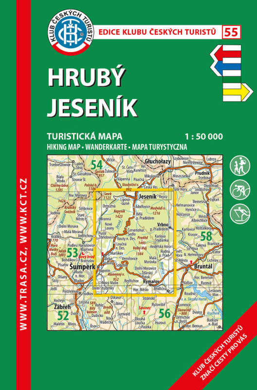 Hrubý Jeseník 1:50 000