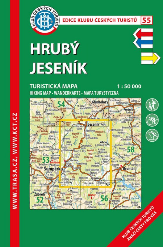 Hrubý Jeseník 1:50 000