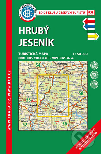 Hrubý Jeseník 1:50 000