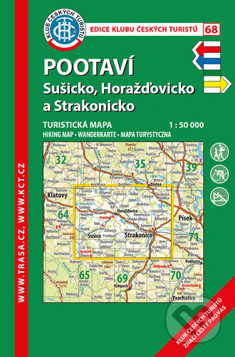 Pootaví, Sušicko, Horažďovicko a Strakonicko 1:50 000 - kniha z kategorie Mapy