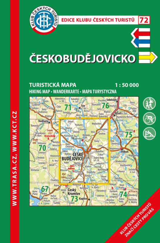 Českobudějovicko 1:50 000 (Turistická mapa)