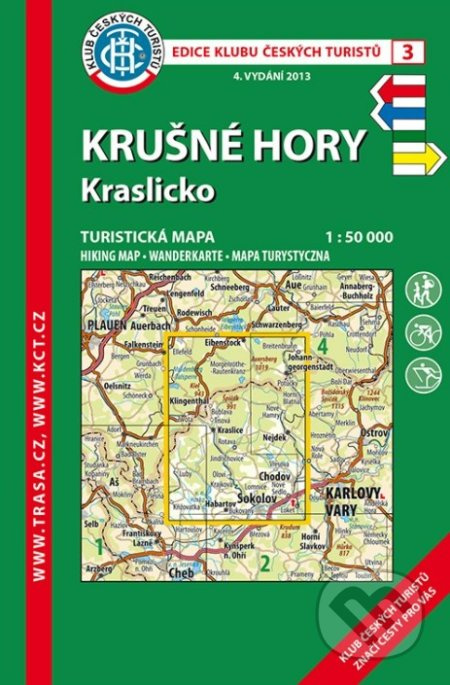 Krušné hory, Kraslicko 1:50 000 (Turistická mapa) - kniha z kategorie Mapy