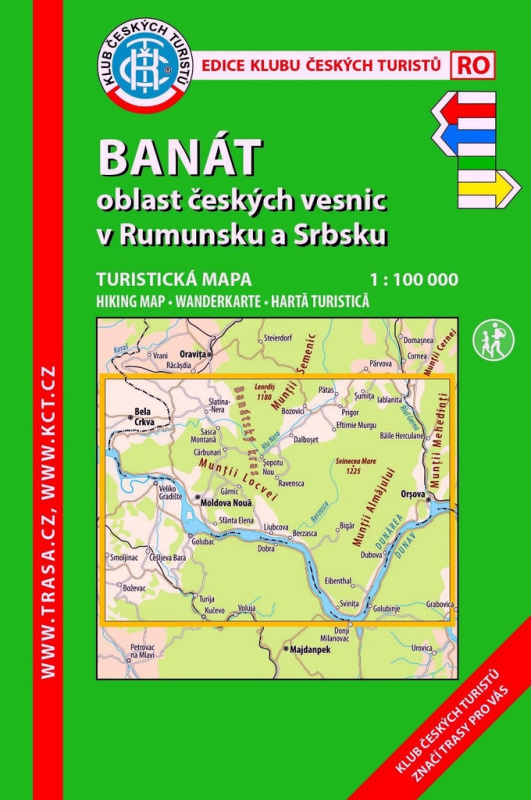 Banát 1:100 000 / 6. vydání 2022