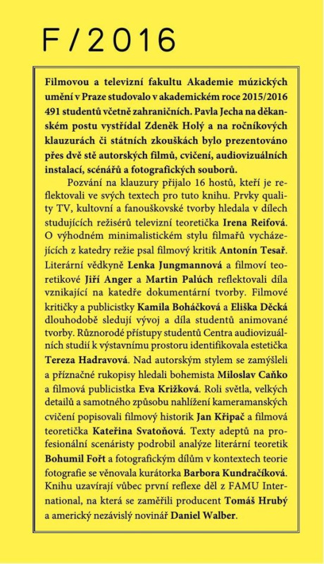 Klauzury FAMU 2016 -  kolektiv