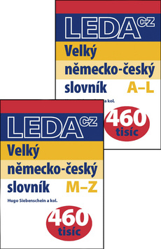 Velký německo-český slovník (Siebenschein) Nakladatelství LEDA