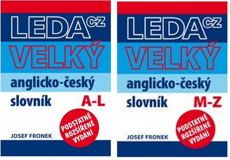 Velký anglicko-český slovník - Josef Fronek
