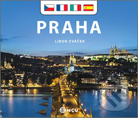 Praha - malá/česky, francouzsky, italsky, španělsky