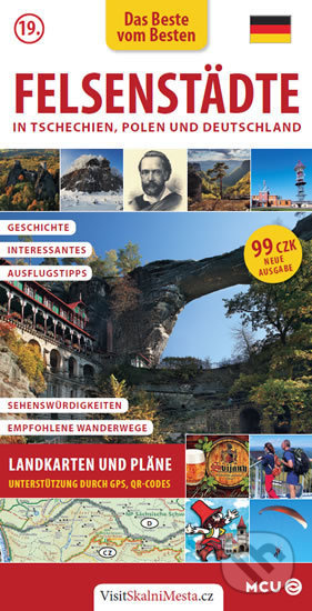 Felsenstädte (in Tschechien, Polen und Deutschland) - kniha z kategorie Mapy a cestování