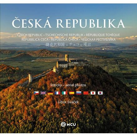 Česká republika letecky - střední /vícejazyčná