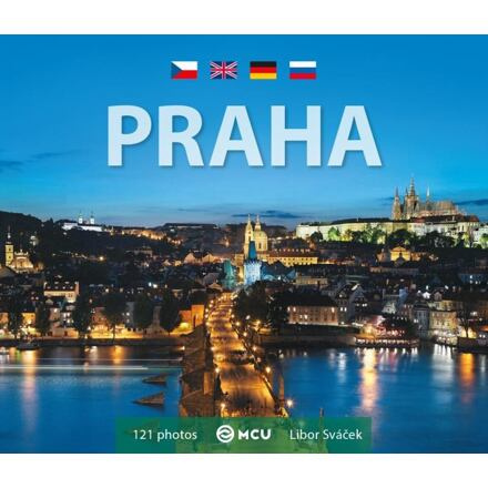 Praha - malá/česky, anglicky, německy, rusky