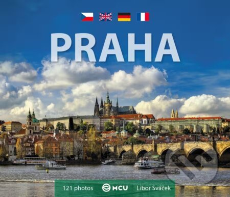 Praha - malá/česky, anglicky, německy, francouzsky
