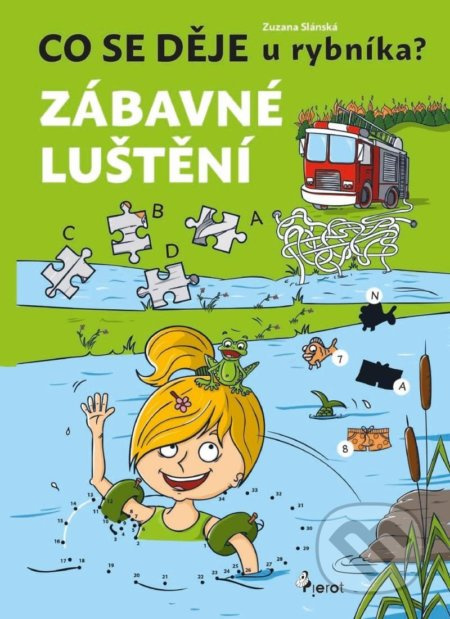 Co se děje u rybníka? Zábavné luštění - Zuzana Slánská - kniha z kategorie Hádanky a říkanky