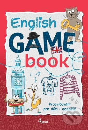 English GAME book červený