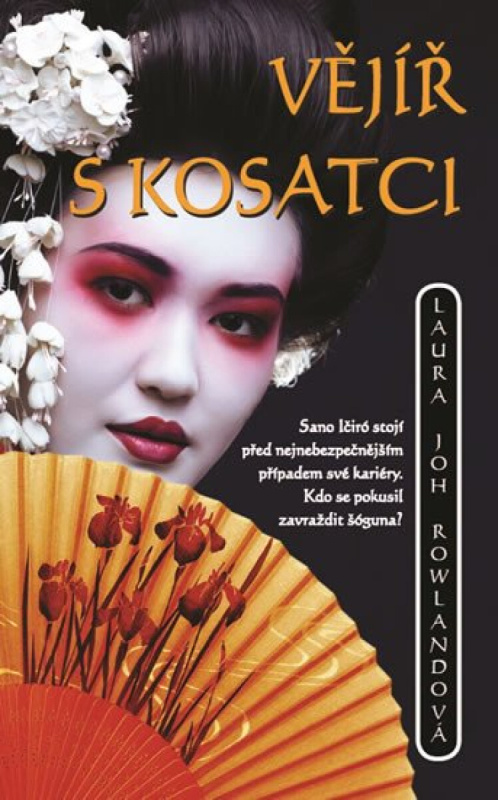 Vějíř s kosatci (poškozené) - Laura Joh Rowlandová