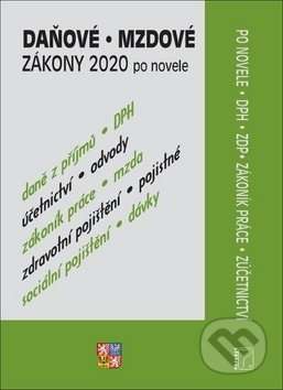 Daňové zákony 2020 (Daňové a mzdové zákony úplná znění zákonů platných k 1.1.2020) - kniha z kategorie Účetnictví a daně