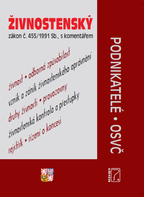 Živnostenský zákon s komentářem - Viktor Šmejkal - kniha z kategorie Obchodní právo