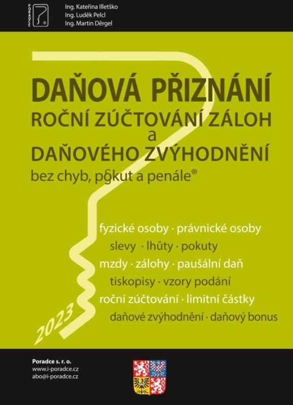 Daňová přiznání FO a PO za rok 2023 (Roční zúčtování záloh a daňového zvýhodnění za rok 2023)