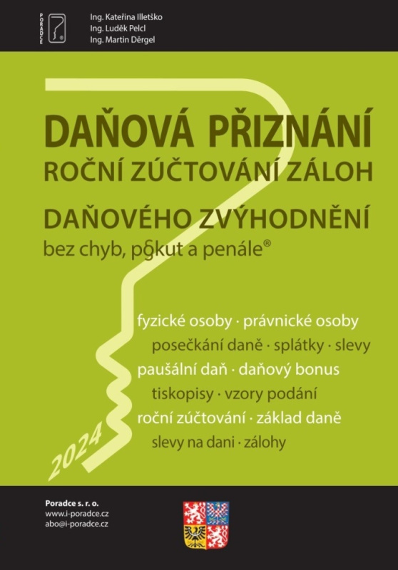 Daňová přiznání FO a PO za rok 2024 PORADCE s. r. o.
