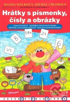 Hrátky s písmenky, čísly a obrázky - Magda Málková; Michal Chleboun - kniha z kategorie Mateřská škola a předškoláci