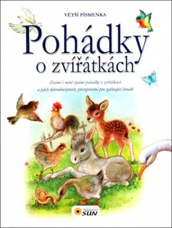 Pohádky o zvířátkách s většími písmenky - kniha z kategorie Pohádky