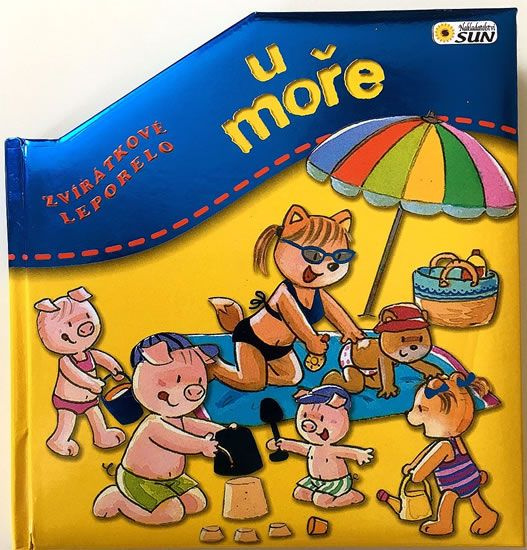 U moře - Zvířátkové leporelo NAKLADATELSTVÍ SUN s.r.o.