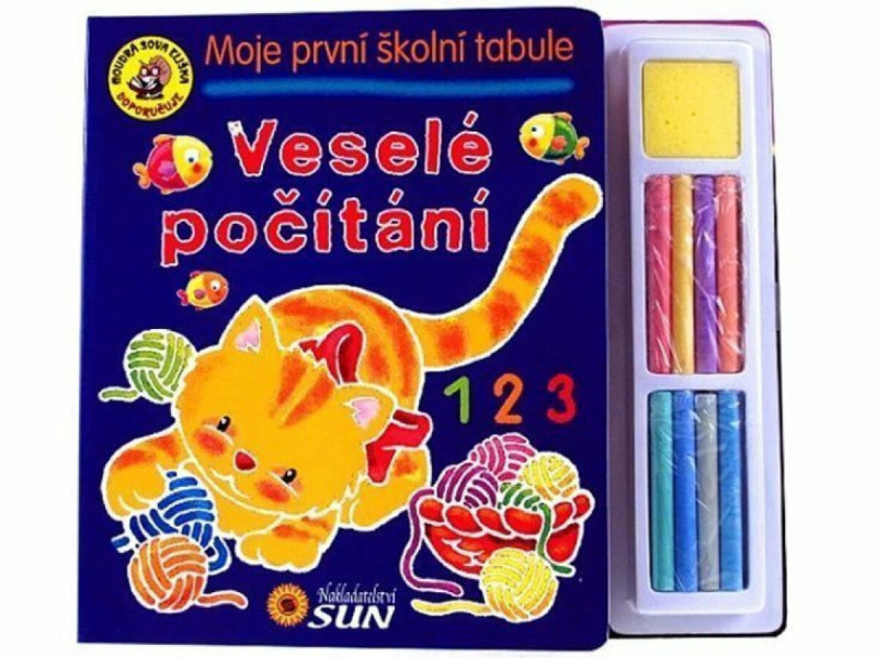 Veselé počítání - Moje první školní tabule NAKLADATELSTVÍ SUN s.r.o.
