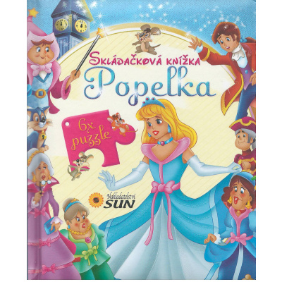 Sun Disney Popelka Kniha puzzle 30 dílků
