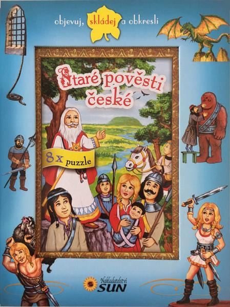 Pemic Staré pověsti české 8x puzzle